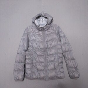 Uniqlo Ultra Lightdown Jacket Women Medium Lightweight Puffer Travel Packable
